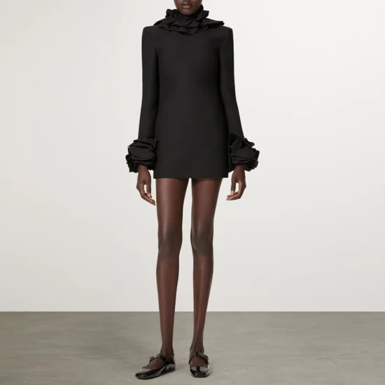 Backless and Flawless, Ruffles Mini dress - Image 2