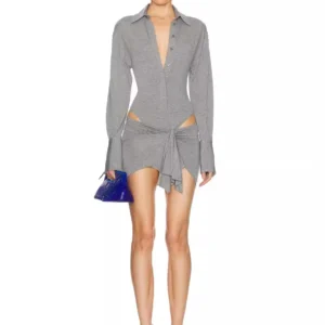 Alice long sleeved polo Dress